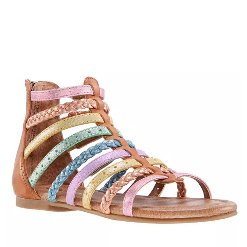 Nina Allice Metallic Sandal-Big Kids